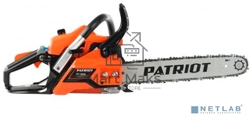 Бензопила PATRIOT PT3816 Emperial [220105515] раб. объем 38сс, 2,0 л.с, шина 16