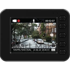 Видеорегистратор Navitel R250 DUAL DVR, 1920x1080, 2