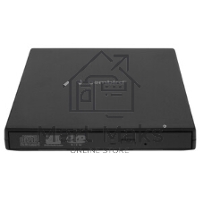 Оптический привод внешний с интерфейсом USB Gembird DVD-USB-02 пластик, черный
