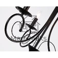 Светильник Ambrella light TR9606/3 BK черный E14/3 max 40W D560*650