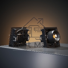 25087/LED 8W 4000K чёрный / Потолочный светодиодный светильник