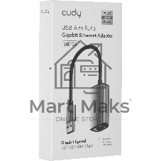 Сетевой адаптер Gigabit Ethernet Cudy UE10A USB 3.0