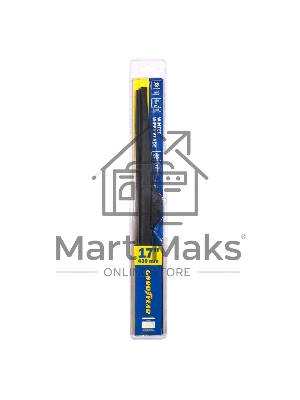 Щетка стеклоочистителя бескаркасная GOODYEAR GY004017 зимняя winter 17'' 43см 4переходника