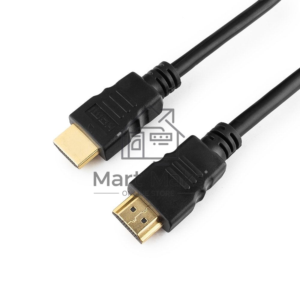 Кабель Cablexpert HDMI CC-HDMI4-10M, 19M/19M, v2.0, медь, позол.разъемы, экран, 10м, черный, пакет