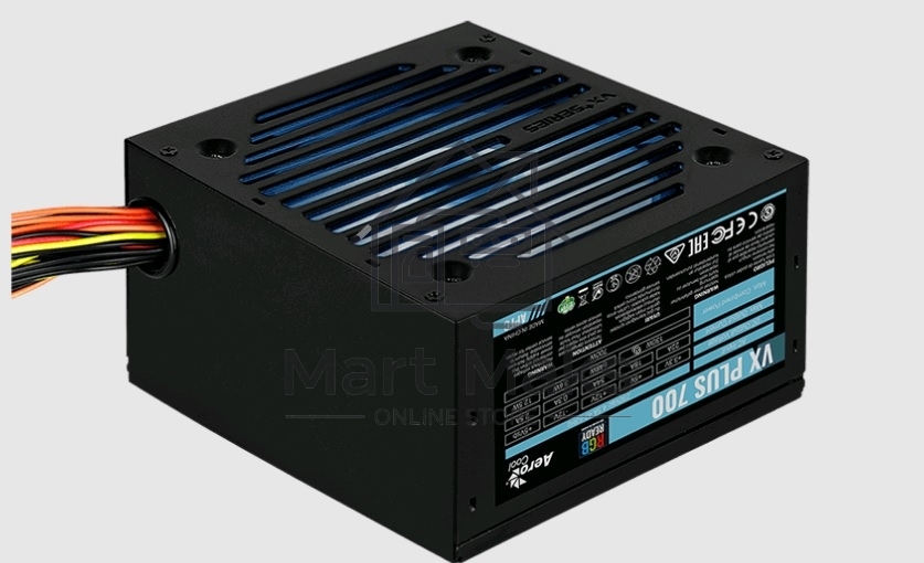 Блок питания Aerocool / Formula VX-700 PLUS RGB, 700Вт, 120мм, черный