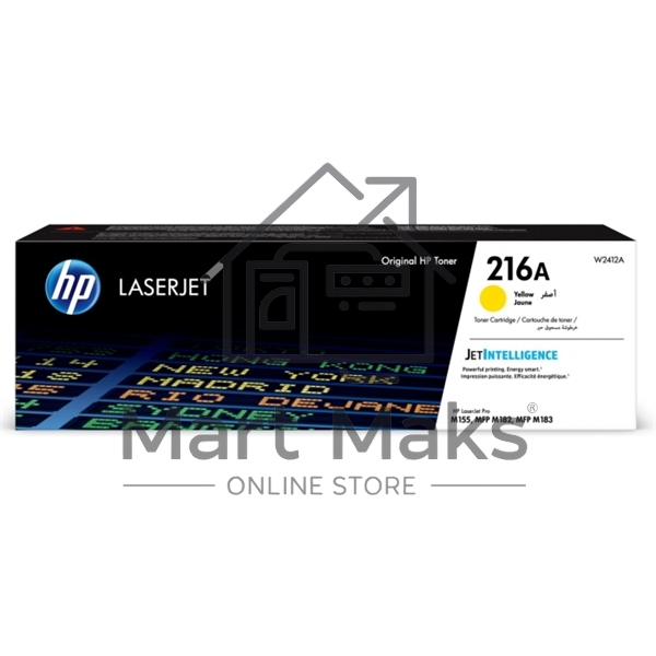 Картридж лазерный HP 216A желтый для HP Color Laser Jet Pro MFP M182/ M183 850 стр