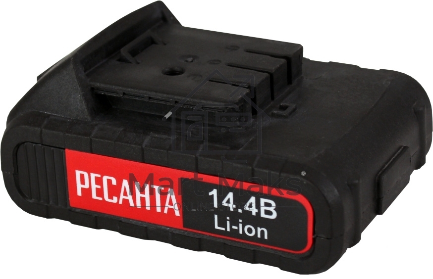 Дрель-шуруповерт Ресанта ДА-14-2Л 75/14/3, Аккумуляторная, 14,4В