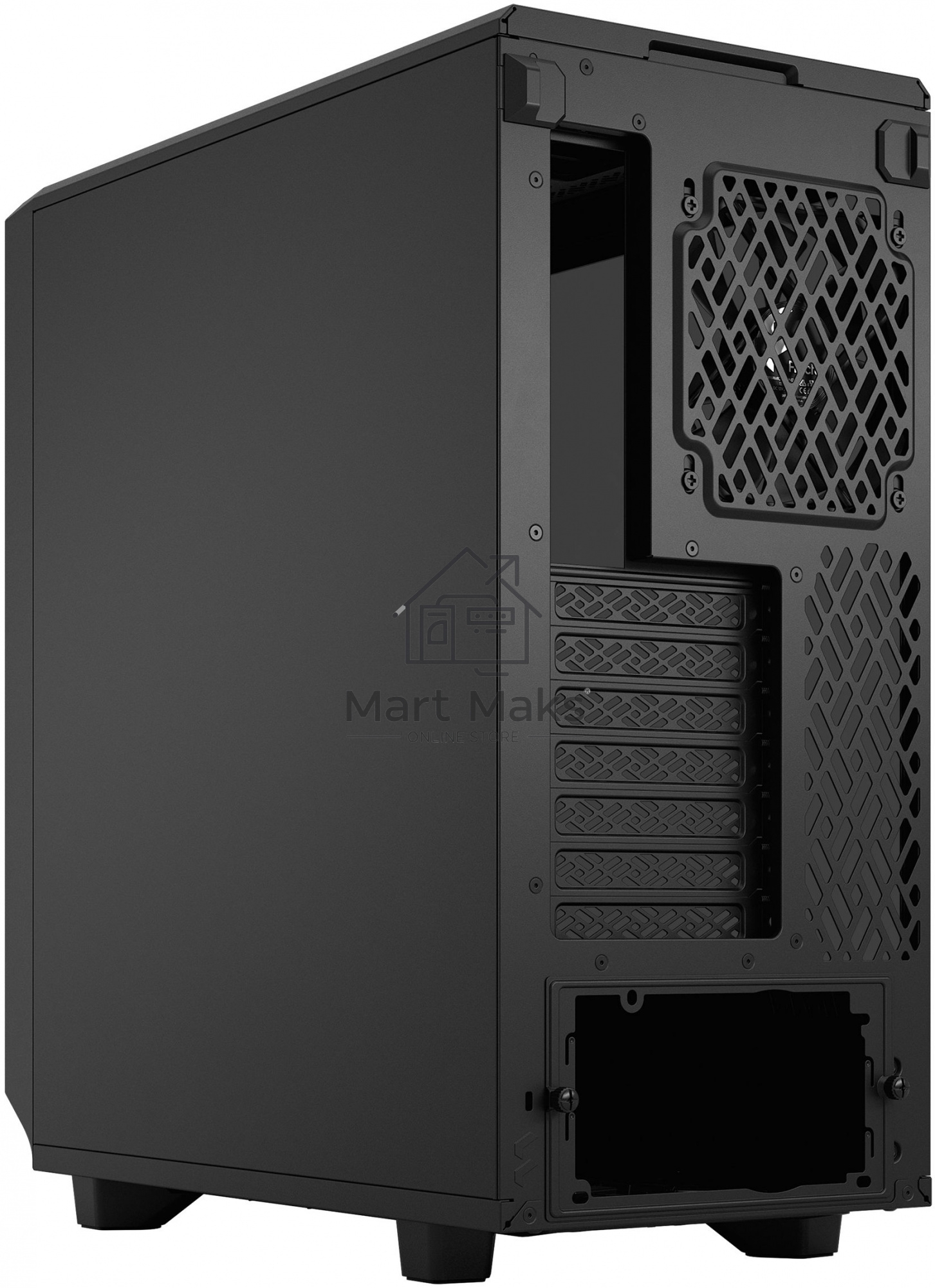 Корпус Fractal Design MESHIFY 2 COMPACT BLACK - TG / ATX, TG / 2x140mm & 1x120mm fans inc. / FD-C-MES2C-03
