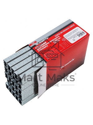 Скобы Matrix для пнев. степл., 19x1,2x0,6 мм, шир. скобы - 11,2 мм, 5000 шт