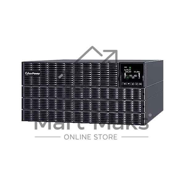 Источник бесперебойного питания CyberPower OLS6KERT5U Online 6000VA/6000W USB/RS-232/Dry/EPO/SNMP/CloudCard/(4 IEC С13, 4 IEC C19, terminal block)/bat.detect./МВ NEW