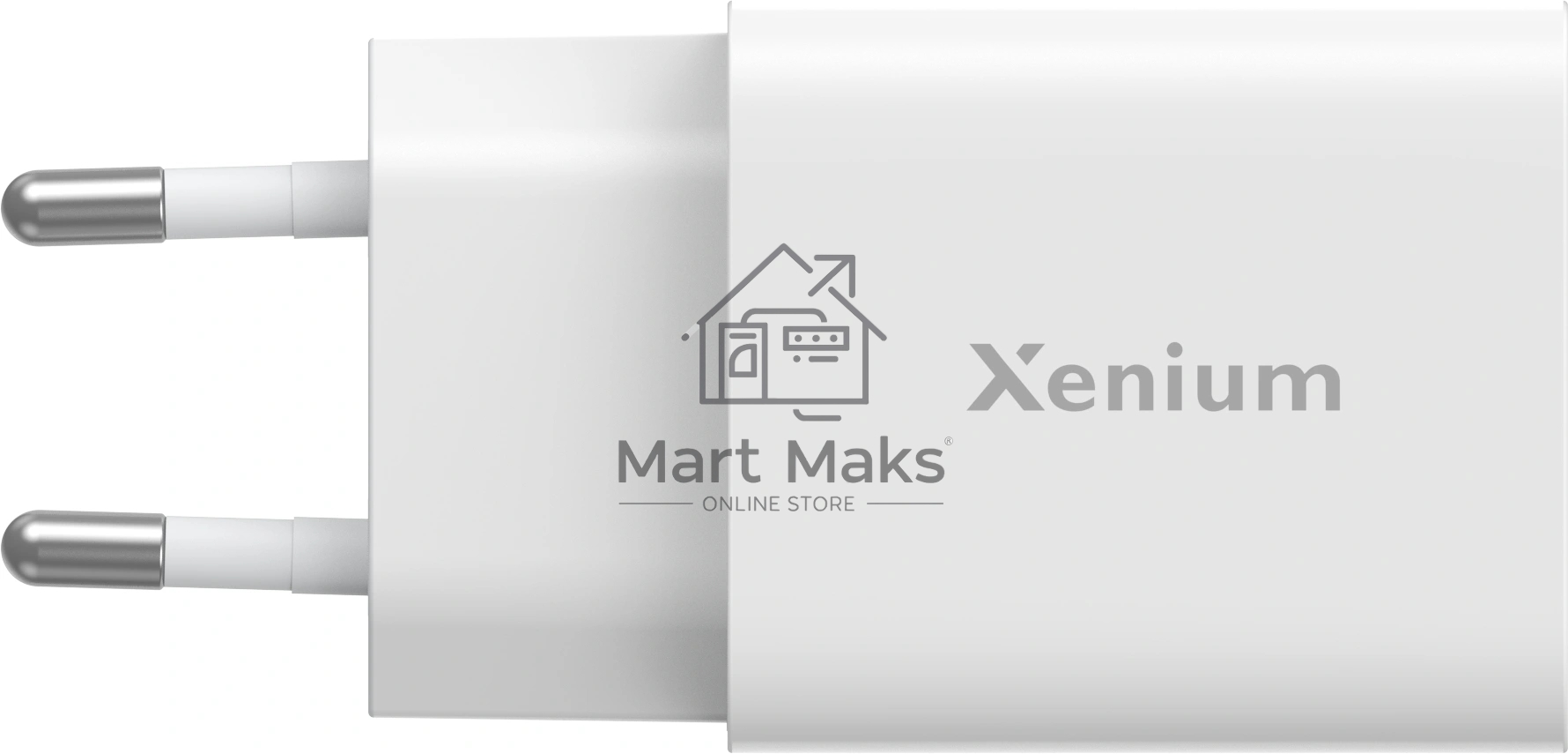 Сетевое зарядное устройство Xenium X302 30W 3A (PD+QC) (CCX3020W/00)