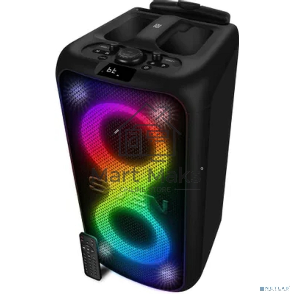 Колонка портативная Sven АС PS-1000 черный 160W 1.0 BT/3.5Jack 8000mAh (SV-022686)