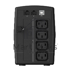 Источник бесперебойного питания CBR QUANTUM QTM-850C, 850ВА / 480Вт / 4 x IEC 320 C13 (компьютерный)