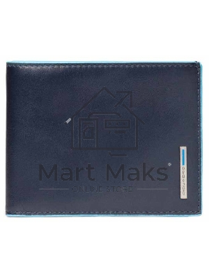 Кошелек мужской Piquadro Blue Square PU257B2R/BLU2 синий натур.кожа