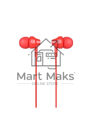 Проводные наушники-вставки с микрофоном Hoco M14 Red