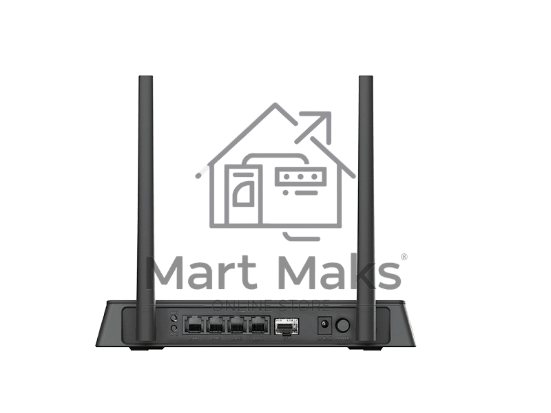 Маршрутизатор D-Link Беспроводной маршрутизатор N300 с гигабитным оптическим WAN-портом