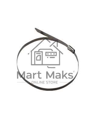 Хомут кабельный Rexant 4.6х200 сталь серебр. (уп. 50 шт)