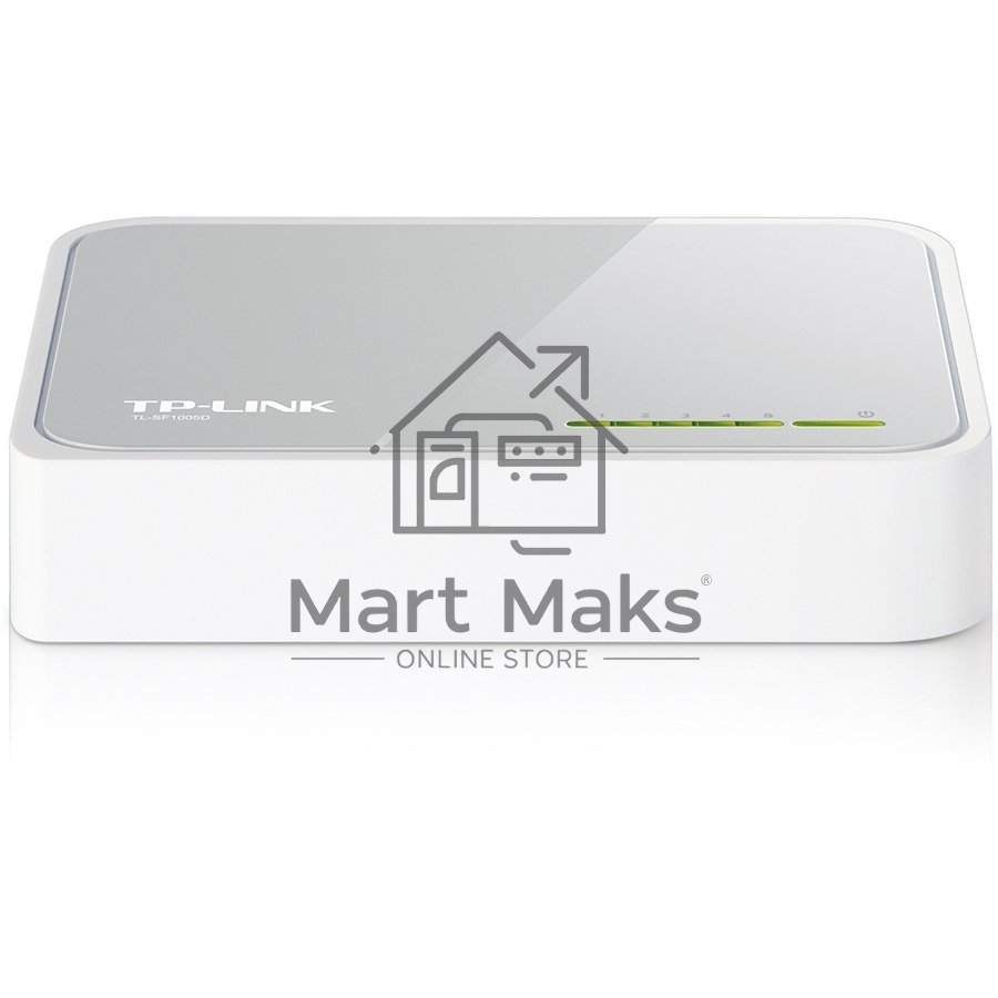 Коммутатор TP-Link SOHO TL-SF1005D Коммутатор 5-port 10/100M mini Desktop Switch, 5 10/100M RJ45 ports, Plastic case