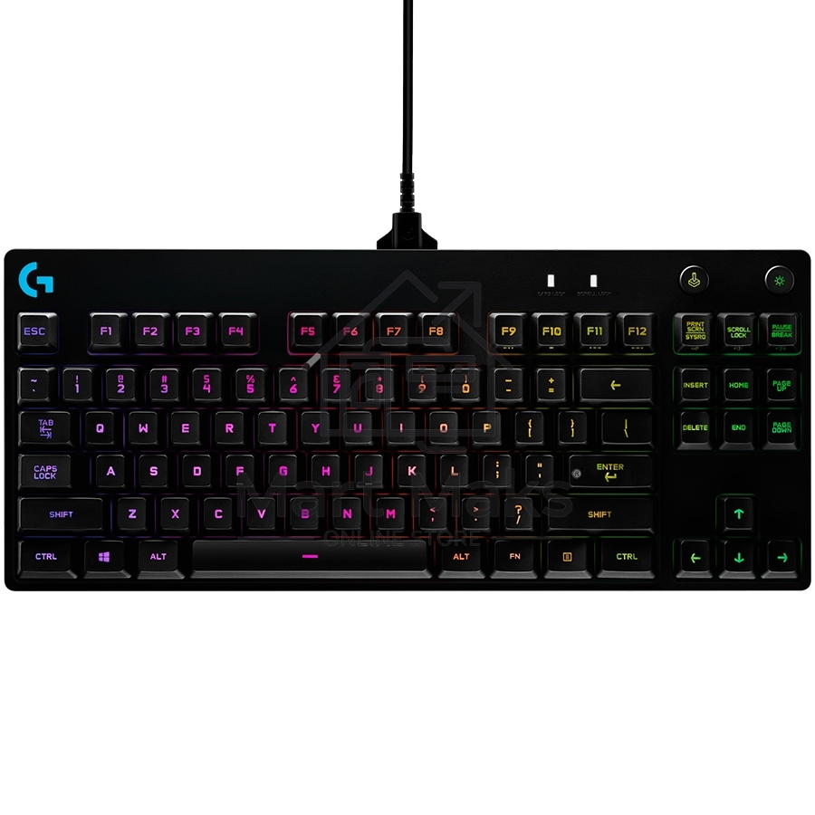 Клавиатура Logitech G Pro (920-009393) проводная, USB, черный
