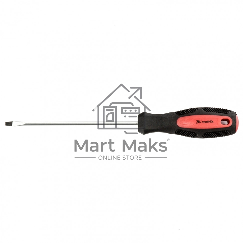 Отвертка MATRIX 12208 SL3х100мм CrV двухкомп. рукоятка