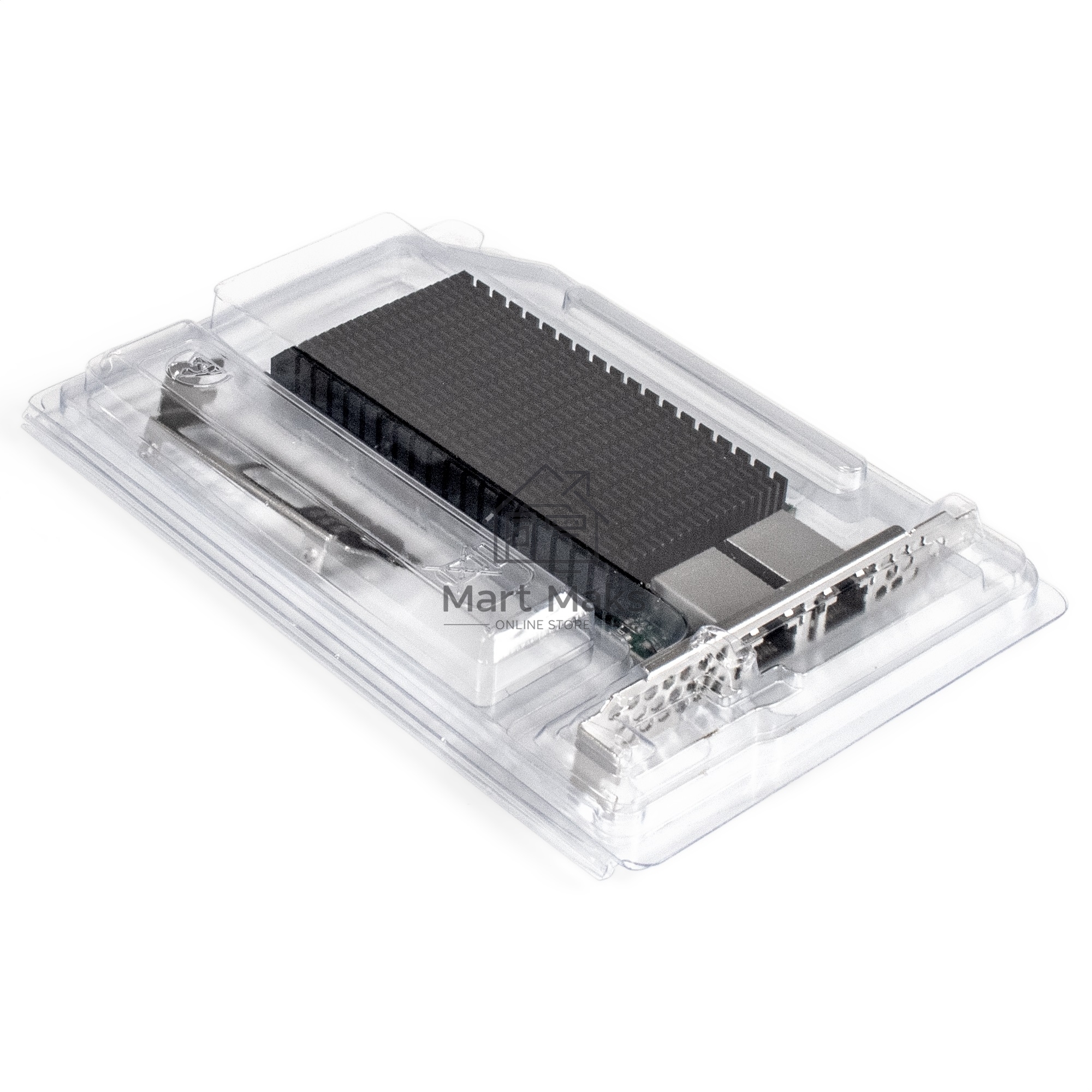 Сетевой адаптер ExeGate EXE-X540-T2 (PCI-E x8 v3.0, порты 2xRJ45 (медные), 10Gb/s (10/5/2.5/1Gb/s, 100Mb/s), Server NIC Intel Chipset X540-AT2)