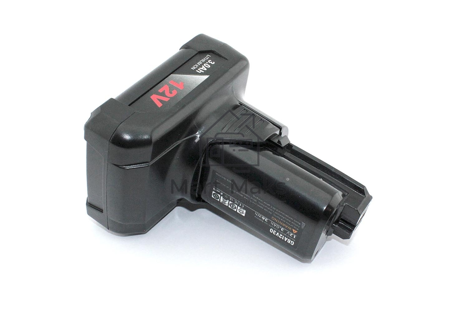 Аккумулятор для Bosch (p/n:2607335262, 2607335274, BAT120 ), 3Ah 12V Lithium+ (Li-ion)