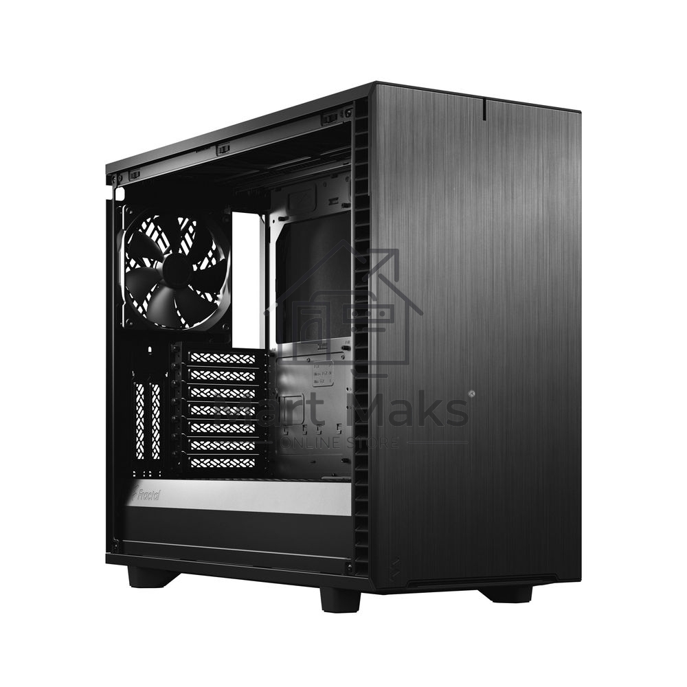 Корпус Fractal Design DEFINE 7 BLACK - DARK TG / mid tower / E-ATX / dark tint tempered glass / 3x140mm fans inc. / FD-C-DEF7A-03