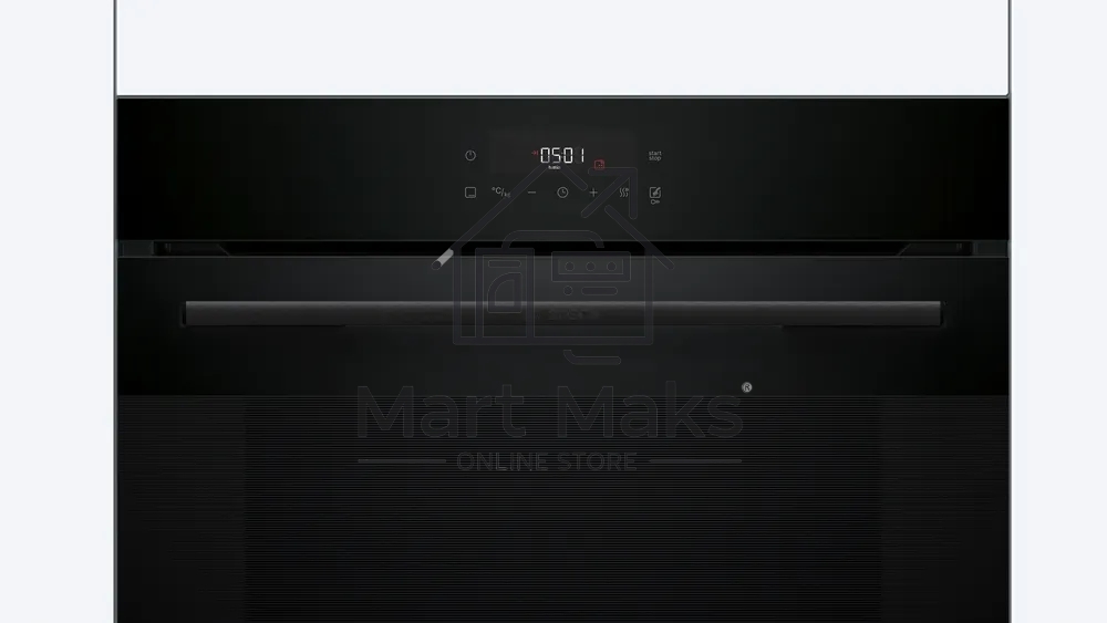 Электрический духовой шкаф Bosch HJG852YB0T Serie 6, 60 см, 66 л, черный,сенсорное управление, 8 режимов+AutoPilot 30(30 автоматических программ), LCD-дисплей, галогенное освещение, самоочистка EcoClean,Soft Open and Soft Close door,телескопические направ