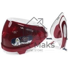 Парогенератор Tefal GV9220E0 белый/темно-красный, 2600 Вт, 135 г/мин, 540 г/мин, 1800 мл