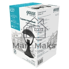 Светильник садово-парковый Gauss Aura на постамент 200x200x310мм, 170-240V/50Hz, 1xE27, Max.60W, IP: 54, 1/6