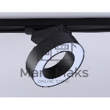 Трековый однофазный светодиодный светильник Ambrella light GL6868 BK черный LED 15W 4200K D115*80