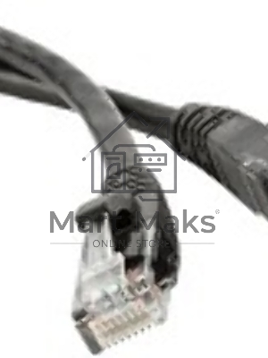 Патч-корд Lanmaster TWT UTP кат.5e, с заливными колпачками, 3.0 м, черный