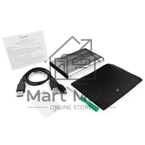 Внешний корпус для HDD Gembird EE2-U2S-5-S 2.5
