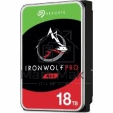 Жесткий диск Seagate Original SATA-III 18Tb ST18000NE000 NAS Ironwolf Pro (7200rpm) 256Mb 3.5