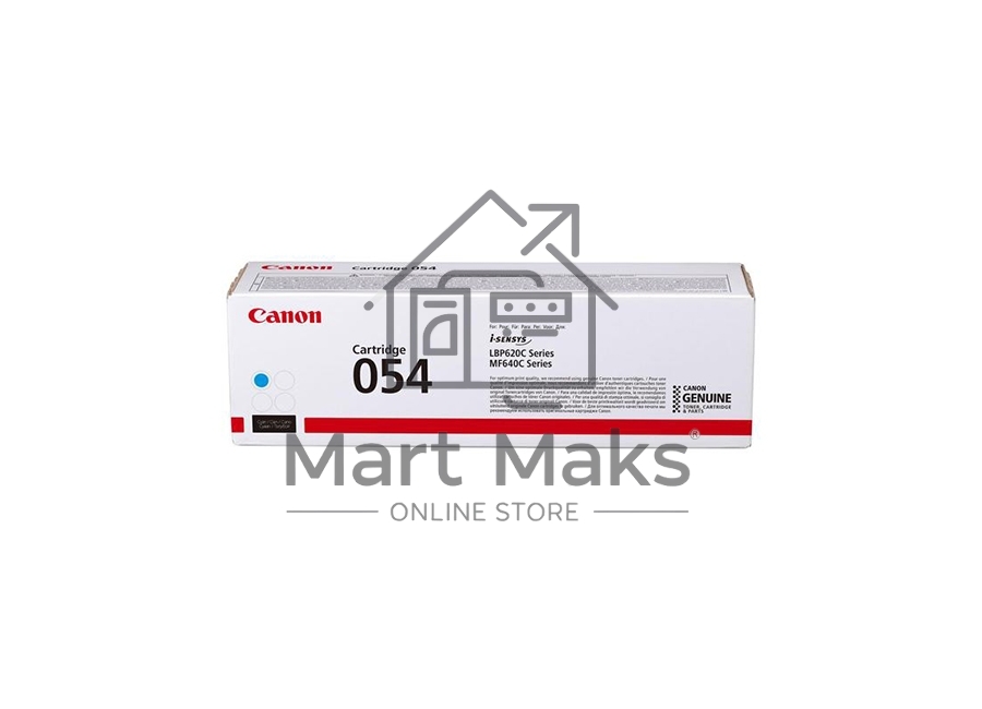 Картридж лазерный Canon 054 C (3023C002) голубой (1200 стр.) для Canon MF645Cx/MF643Cdw/MF641Cw/LBP623Cdw/621Cw