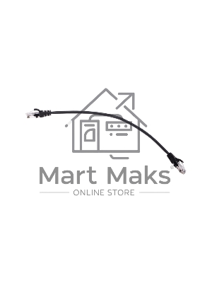 Патч-корд U/UTP Rexant cat.5e, RJ45-RJ45, 26AWG, ZH нг(А)-HF, черный, 0,3 м