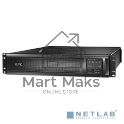 Источник бесперебойного питания APC Smart-UPS X SMX2200RMHV2U 1980Вт 2200ВА черный