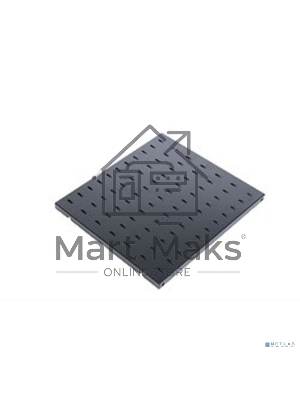 Полка перф. грузоподъемностью 100 кг., глубина 750 мм, черный