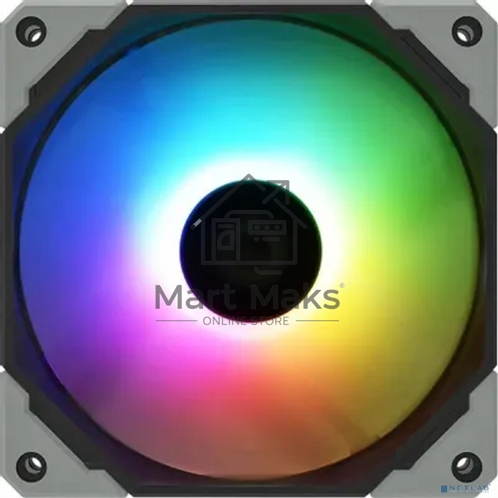 Вентилятор для корпуса ID-Cooling NO-12015-XT-ARGB черный, 120 мм, 2000 об/мин, 31.2 дБ, 4 pin