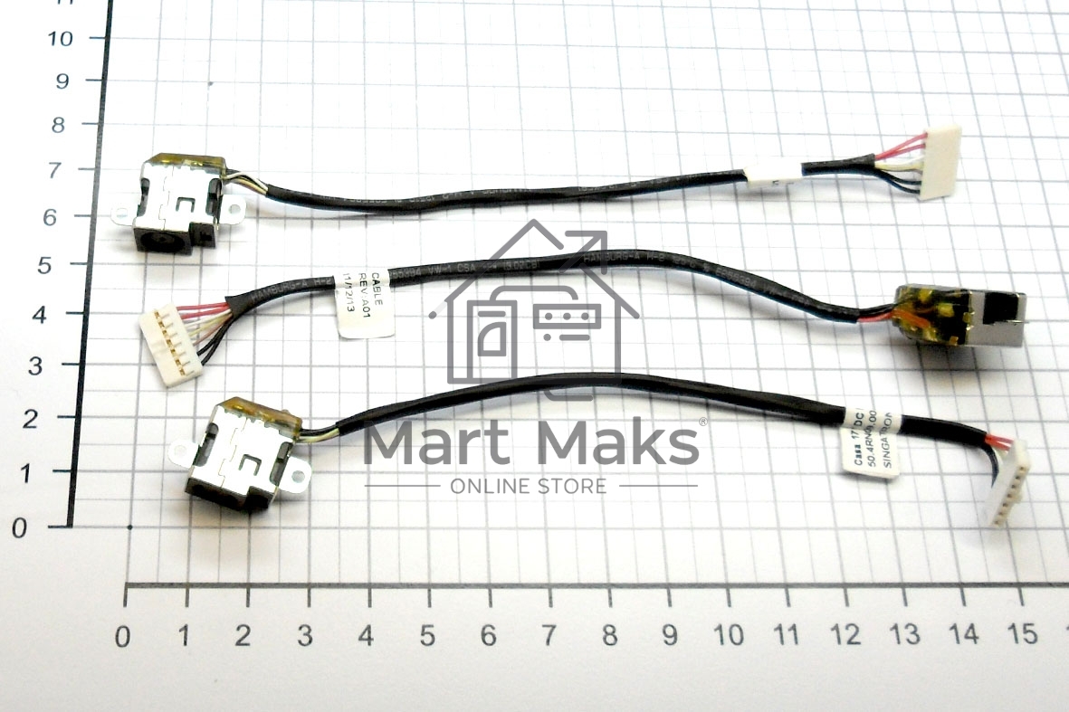 Разъем для ноутбука HY-HP024 HP Pavilion DV6-6000 DV7-6000 с кабелем