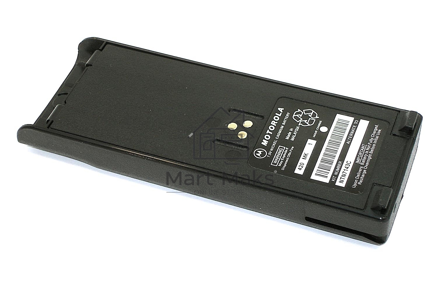 Аккумулятор для Motorola GP900, GP1200, HT100, HT1000, JT1000, MT2000, MTS2000 Ni-MH, 2500mAh, 7.5V