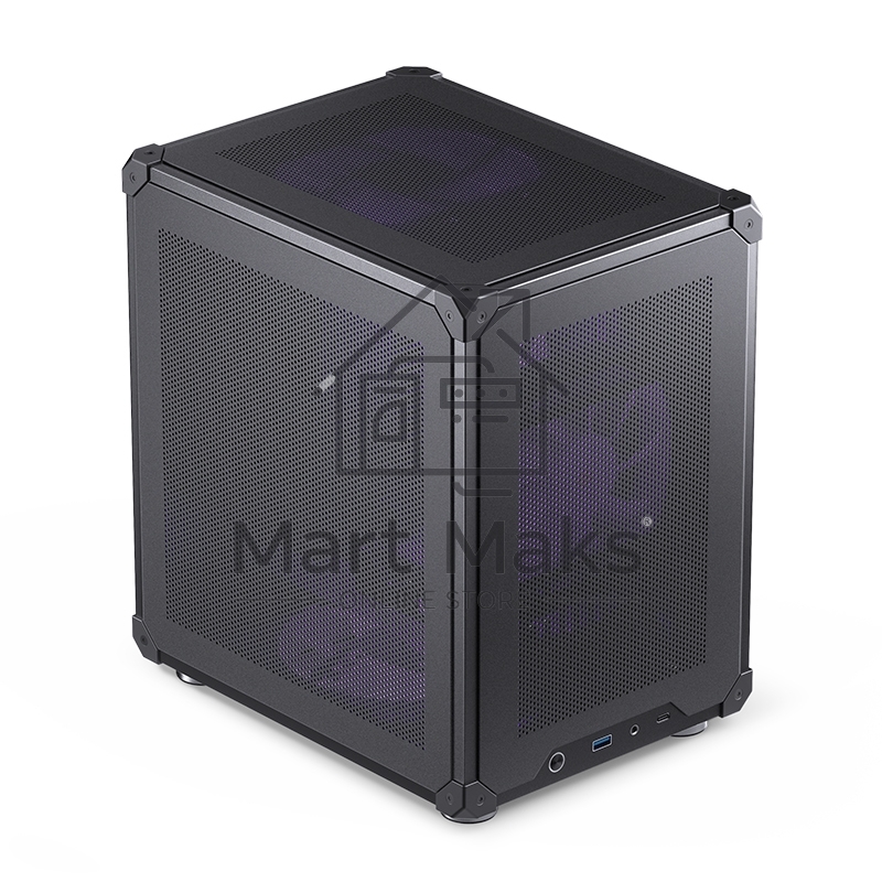 Компьютерный корпус  JONSBO C6 Black MATX без БП, mini-ITX, micro-ATX, черный