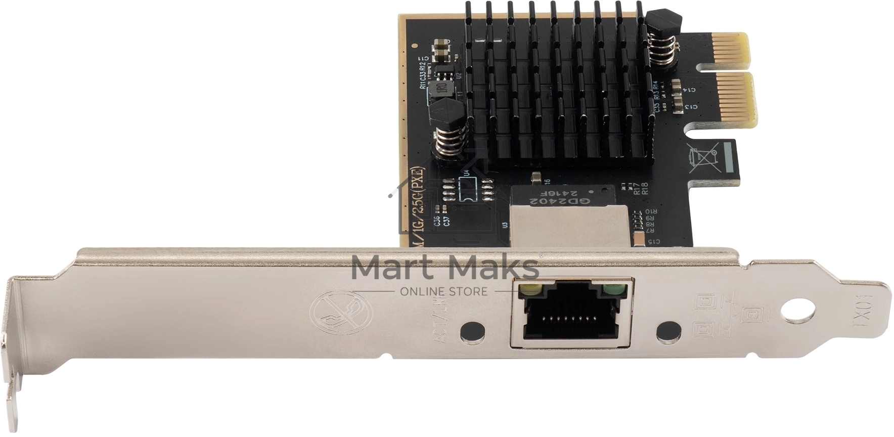 Сетевая карта 2.5G Ethernet Digma DPE12G5-TX PCI Express
