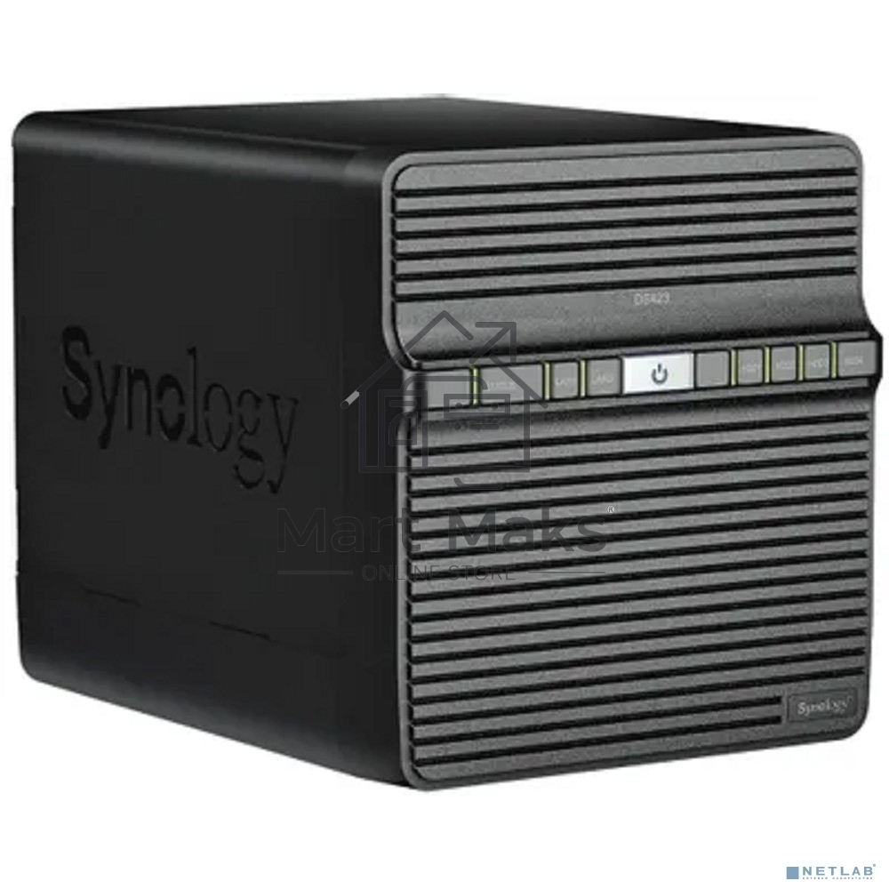 СХД SYNOLOGY настольное исполнение 4BAY NO HDD DS423