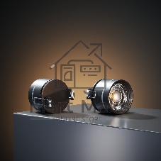 Встраиваемый светодиодный светильник 25035/LED 8W 4200K чёрный
