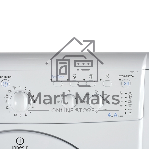 Стиральная машина Indesit IWUC 4105 белый, загр. фронтальная макс.: 4 кг 1000 об/мин класс: А