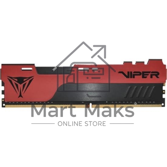 Оперативная память Patriot Viper Elite II, DDR4, 16GB (1x16 GB), 2666 MHz, CL16, DIMM, радиатор, красный