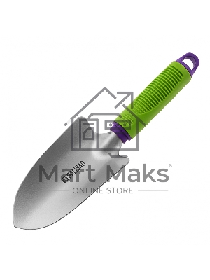 Совок посадочный широкий Palisad 85х300 мм, стальной, пластиковая рукоятка