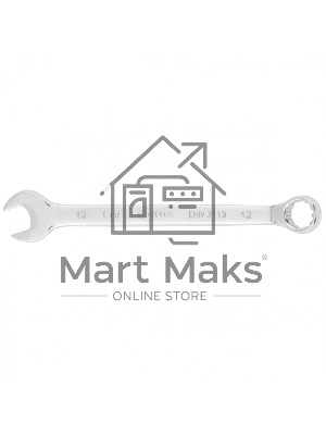 Ключ комбинированный Matrix, 12 мм, CrV, полированный хром