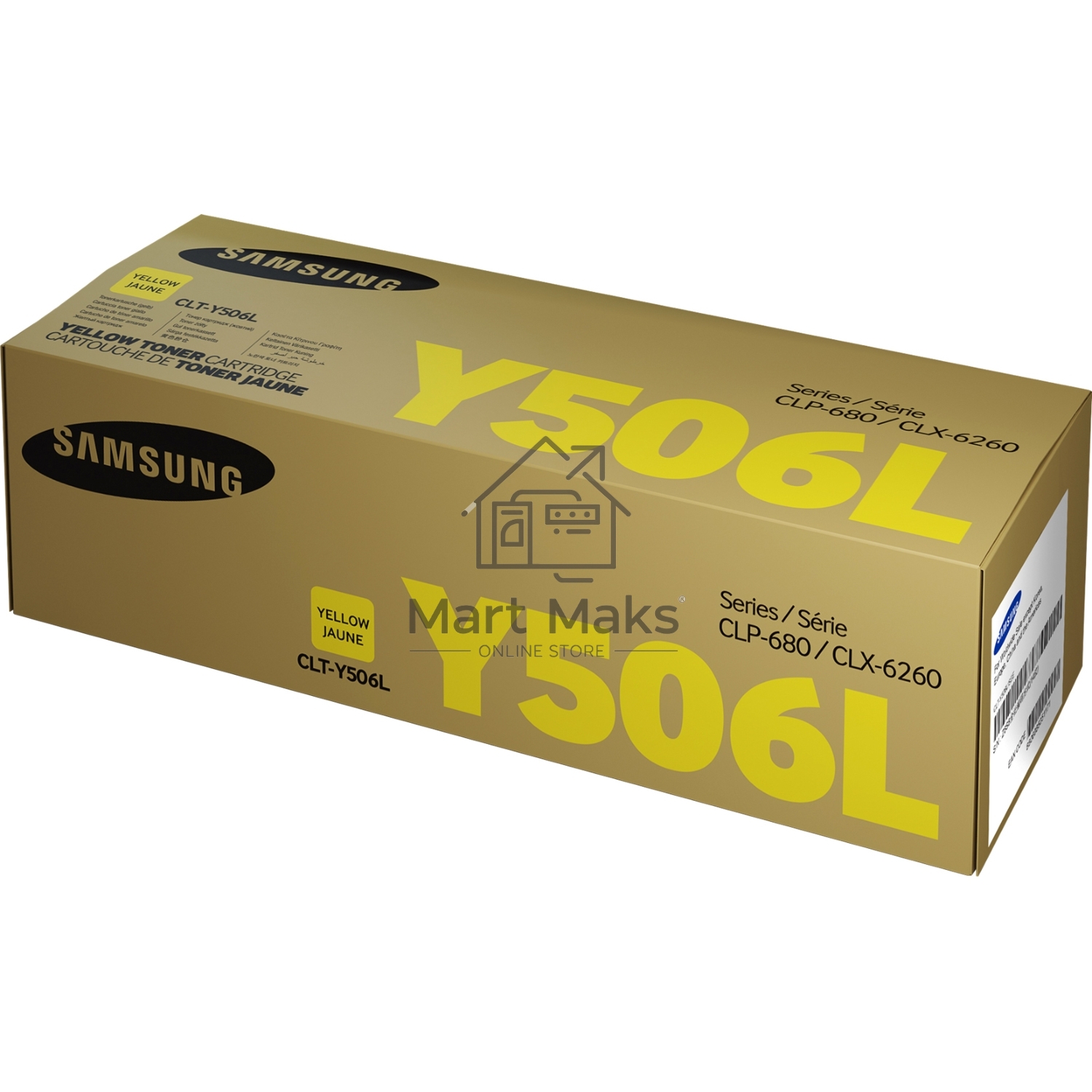 Картридж лазерный Samsung CLT-Y506L/SU517A желтый для Samsung CLP-680/CLX-6260 (3500стр.)